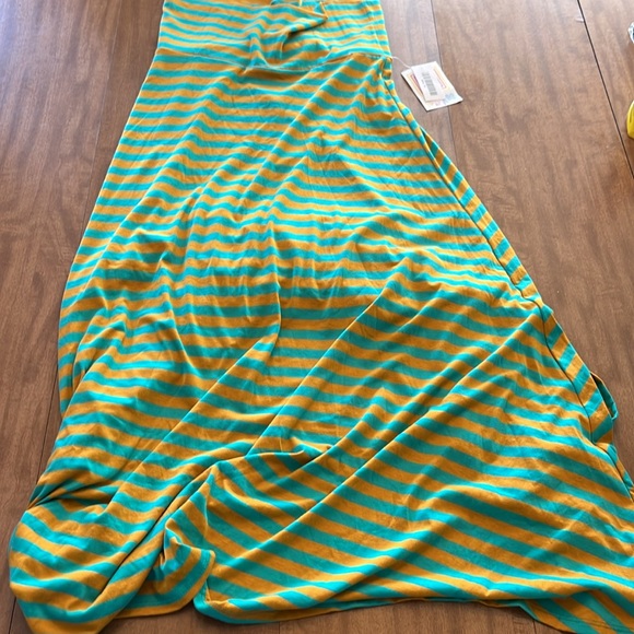 LuLaRoe Striped Maxi Skirt - Picture 4 of 4